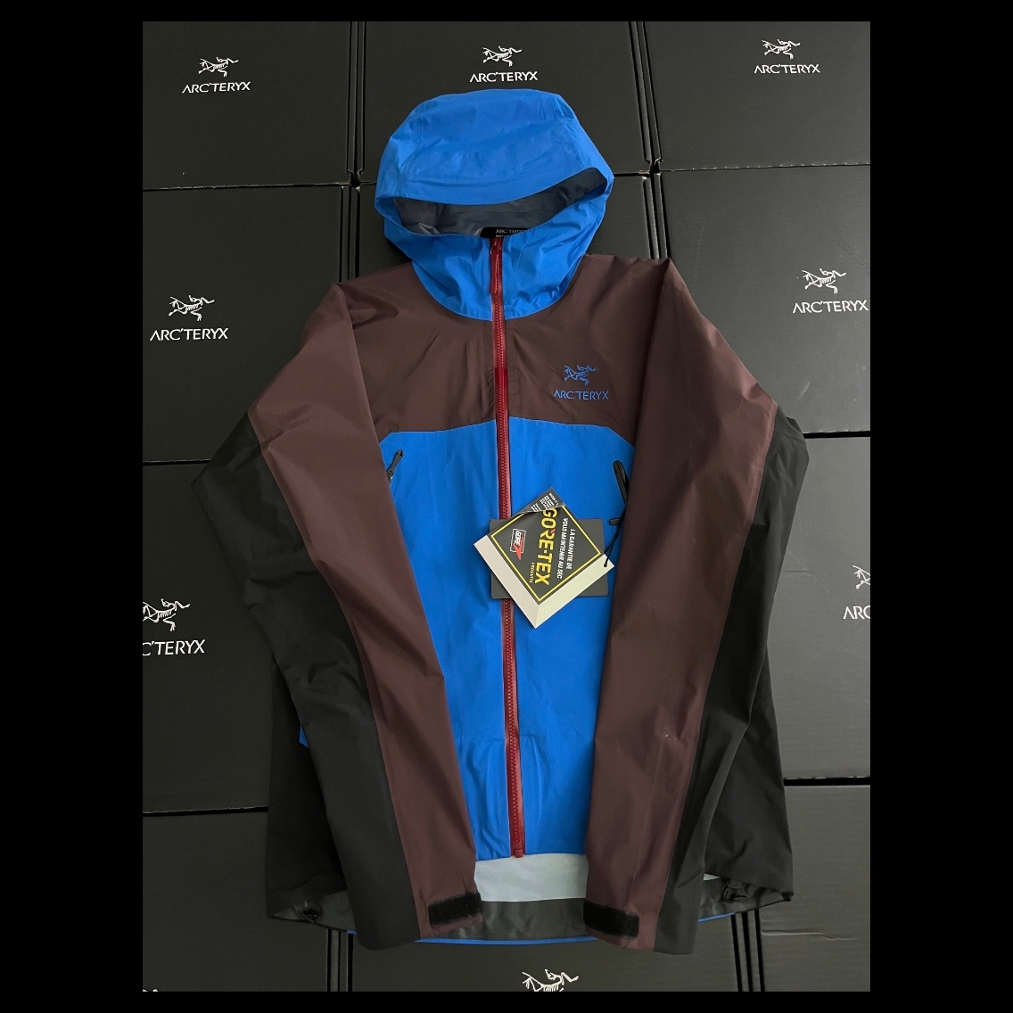 Arcteryx | Beta M Recut | Color Blocking Hard Shell Jacke Skyrider
