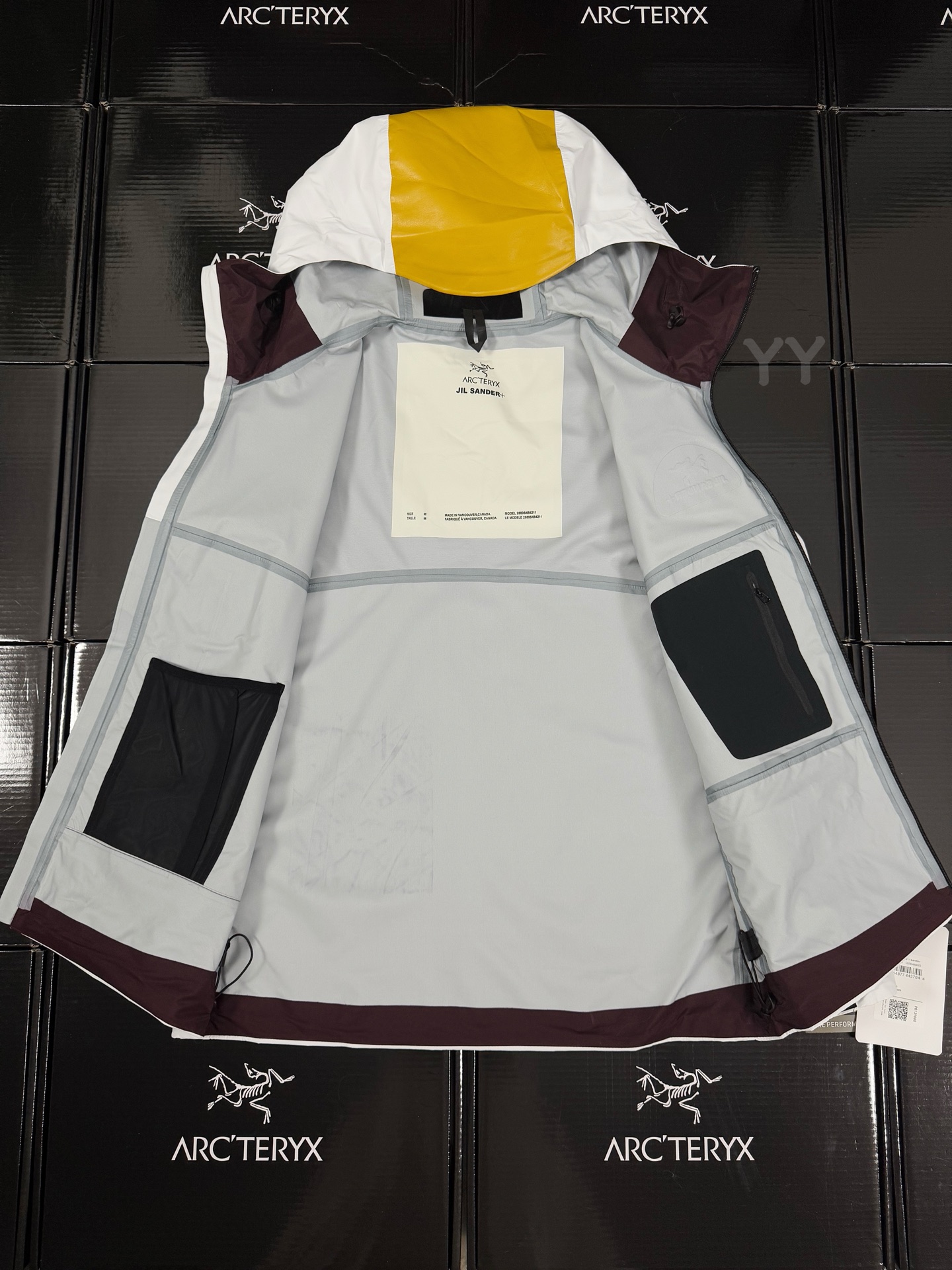 Arcteryx | JIL SANDER | GORE-TEX Jacket White