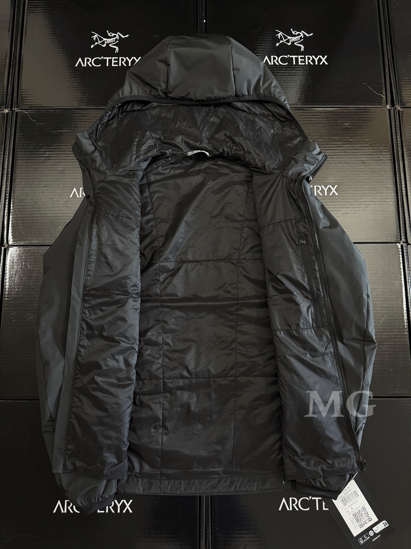 Arcteryx | ATOM SL-MG | Hoody Cotton Jacket  Black