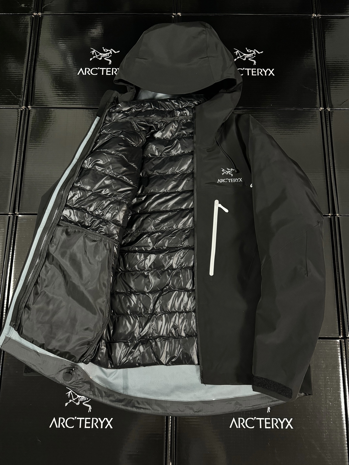 Arcteryx | Alpha Sv6 3-in-1 |  Cotton Jacket Orca