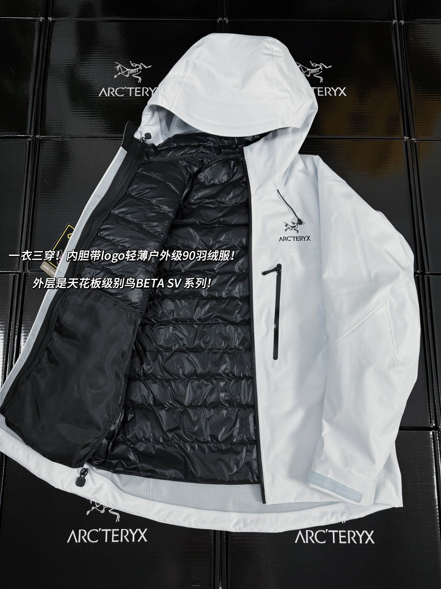 Arcteryx | Alpha Sv7 3-in-1 |  Cotton Jacket Daybreak