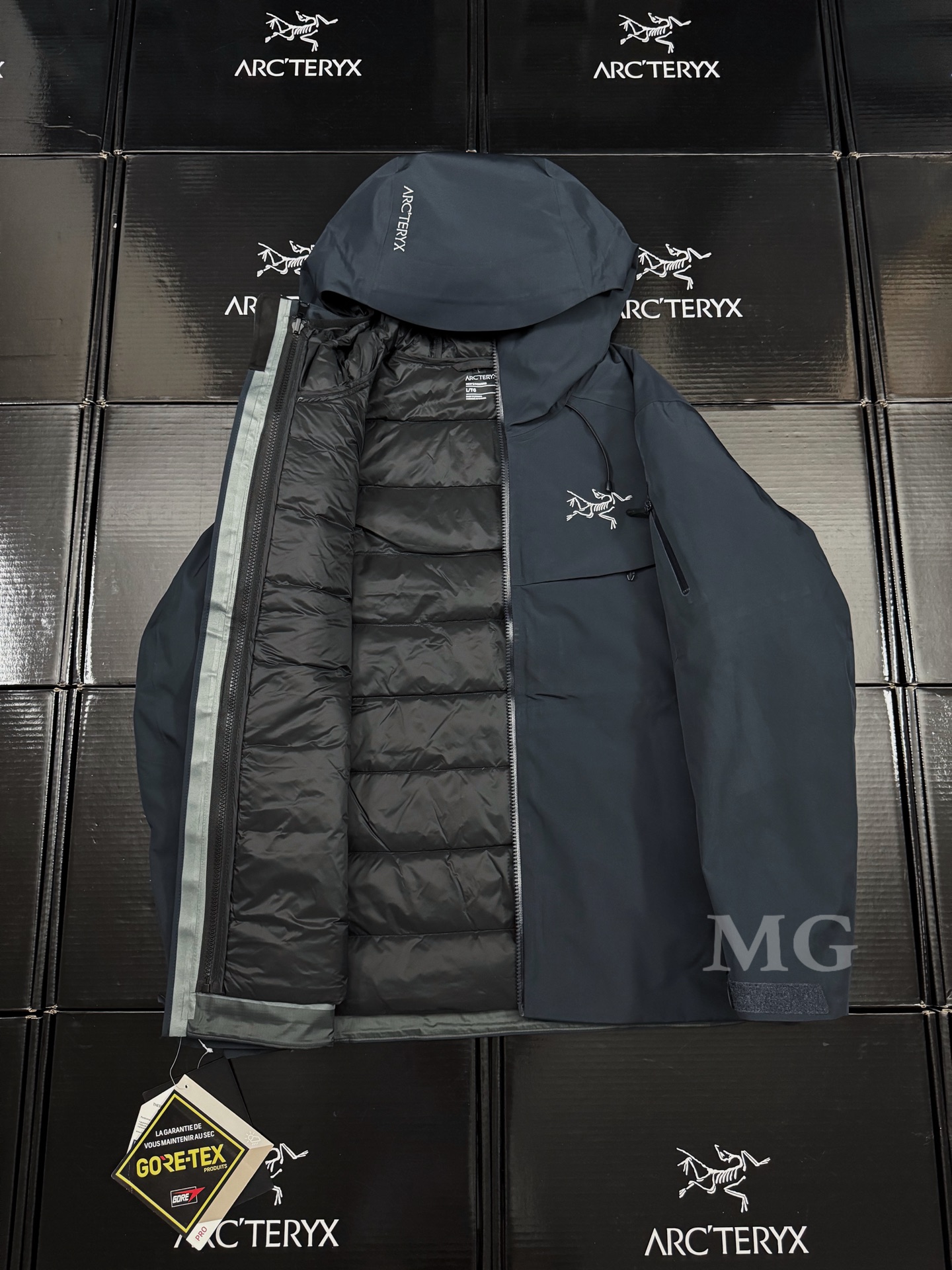 Arcteryx | Macai 3-in-1  |  Cotton Jacket Black Sapphire