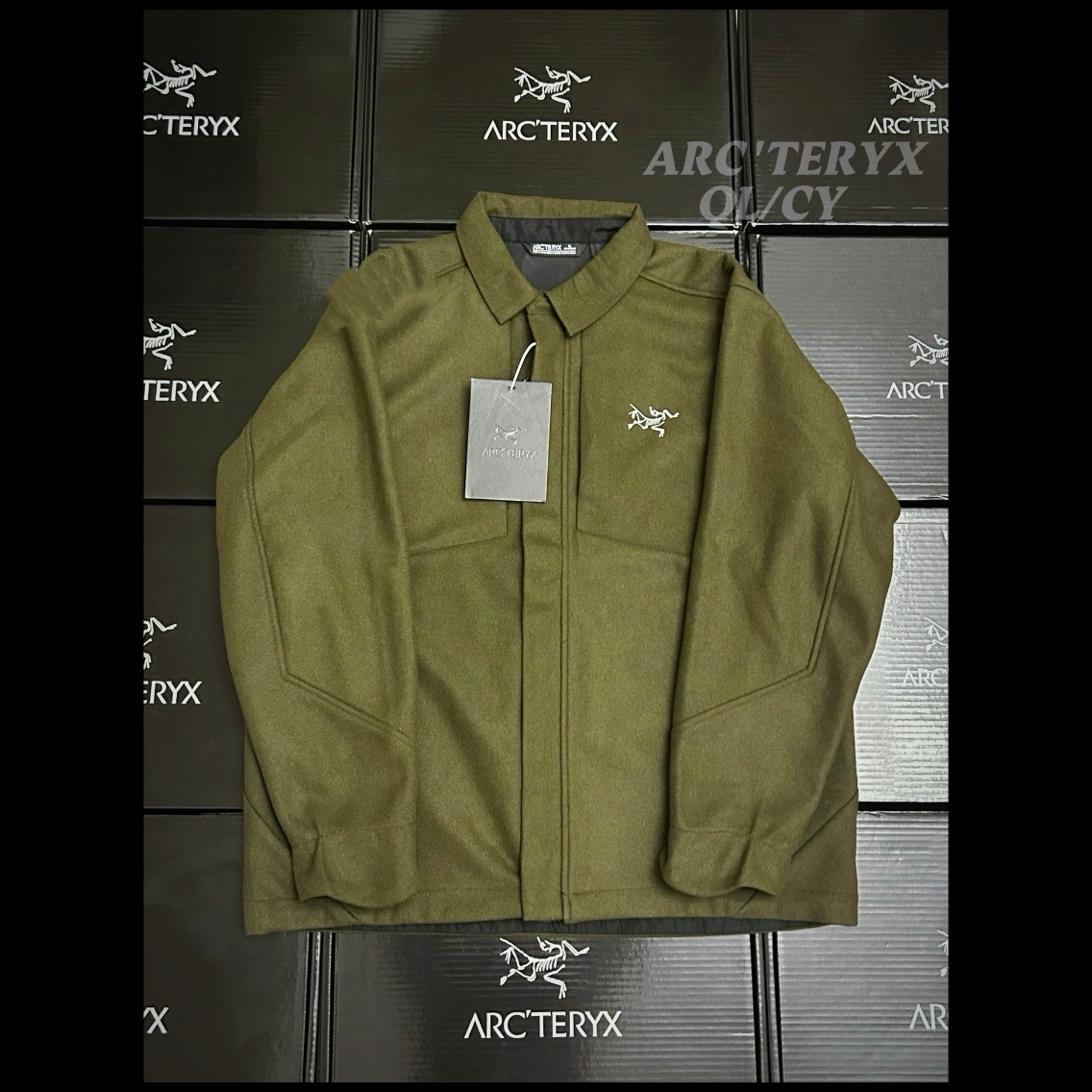 Arcteryx | Sawyer wool overskirt | Business Jacket Tatsu