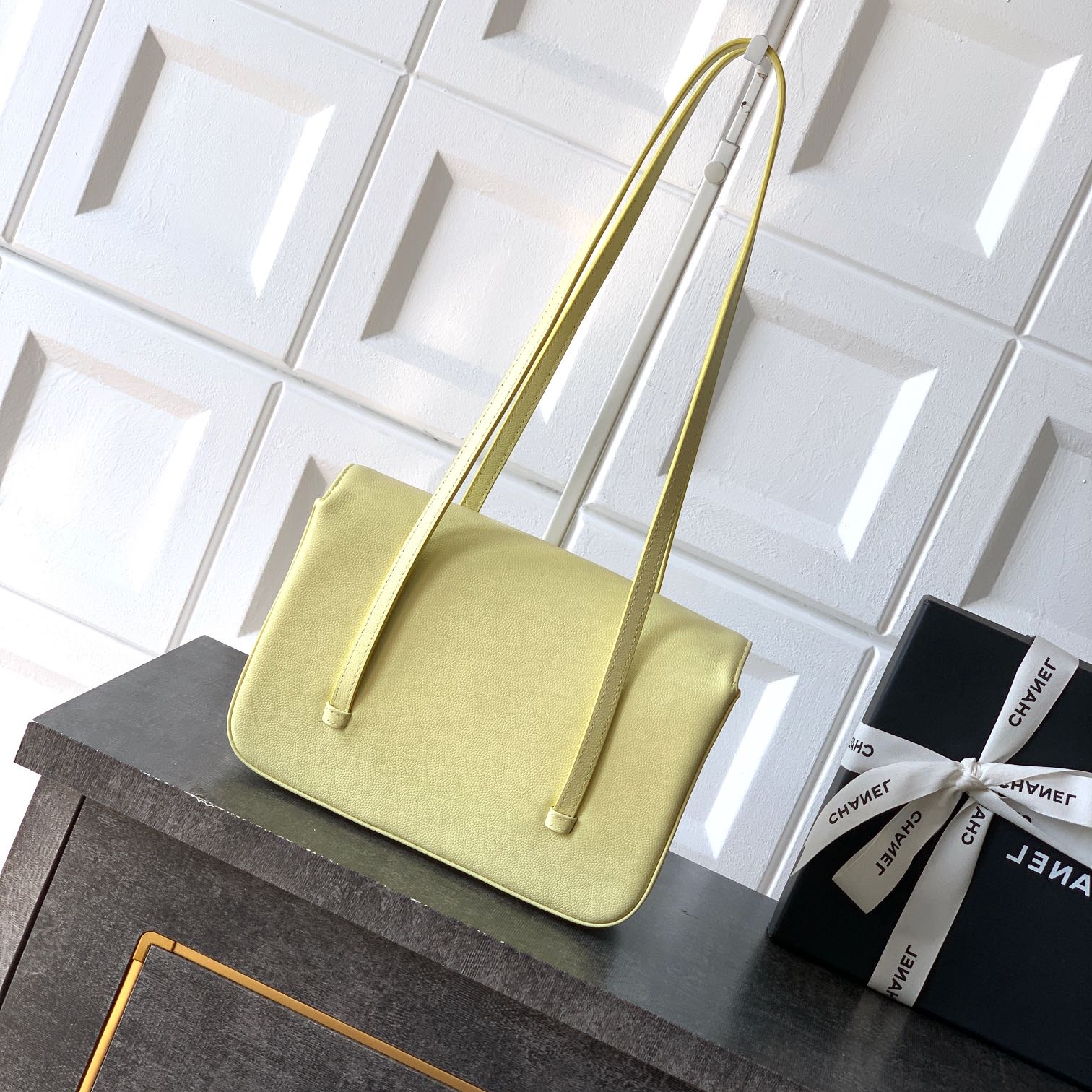 Chanel 26C Early Spring Collection flap bag Yellow