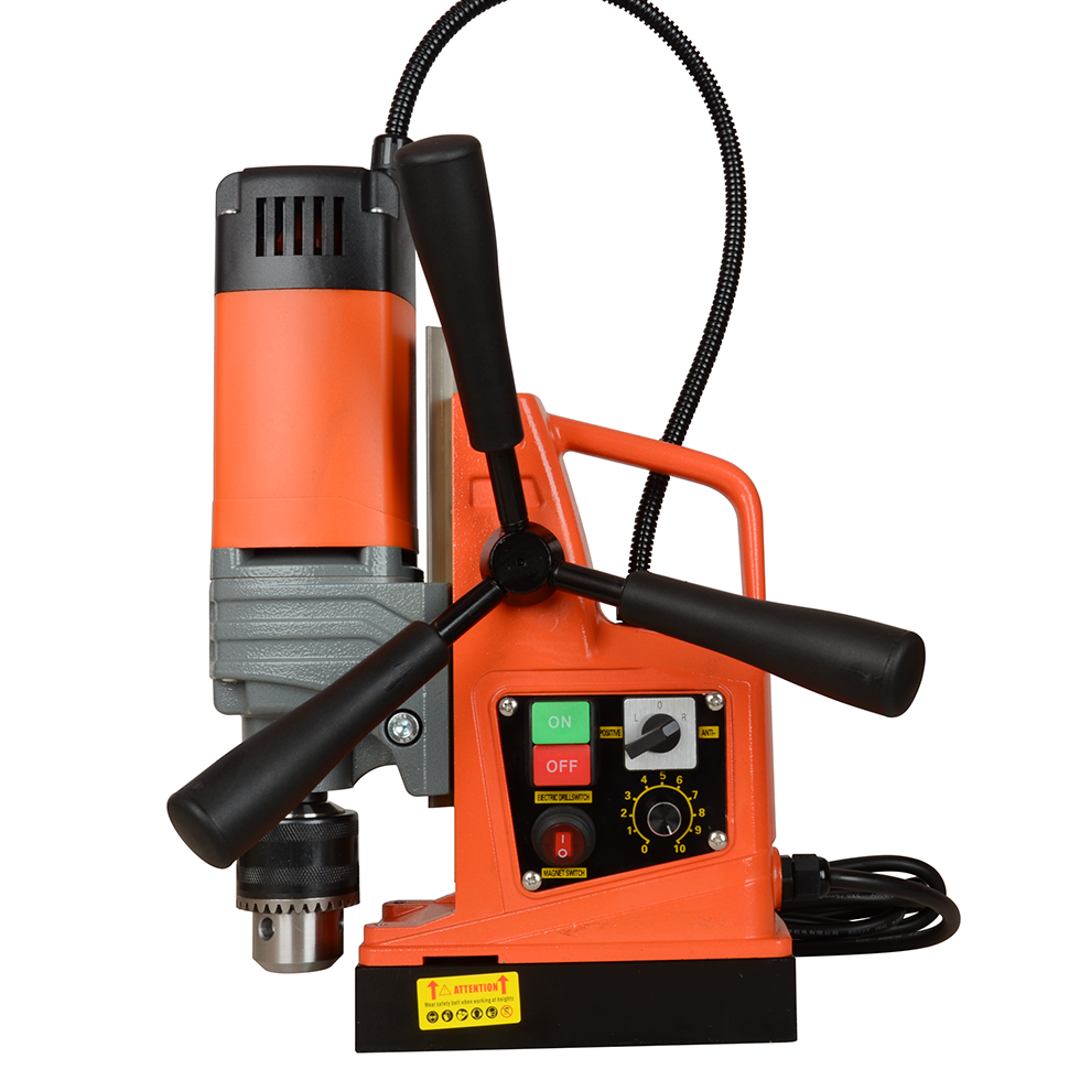 Small Magnetic Drill with Drill Chuck