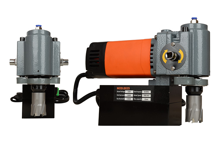 Horizontal Magnetic Drilling Machine | Professional Fire Pipe & Narrow Space Drilling Solution