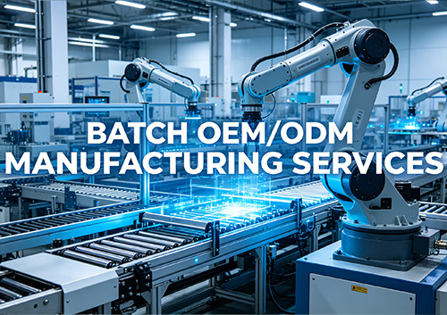 Batch OEM/ODM processing services available