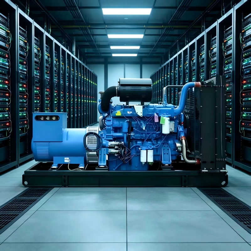 800KW DATA CENTER Super Silent Diesel Electric Generator Set Soundproof Genset Water Cooled Soundproof Diesel Generator Set 400V 50HZ 60HZ 3Phae Genset