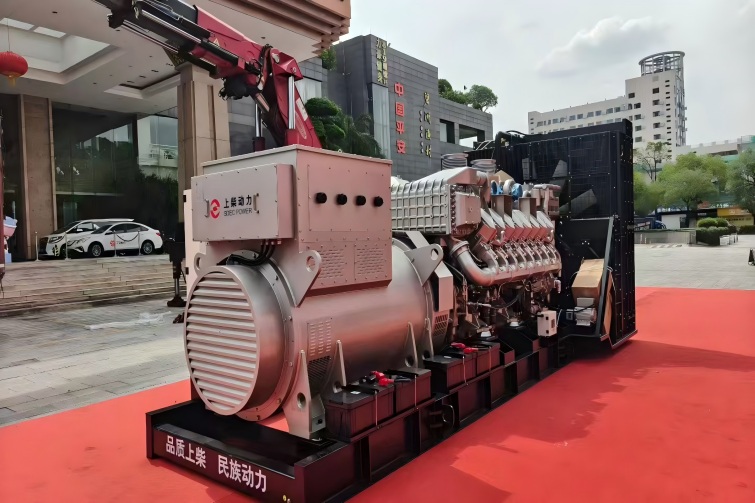 2200KW SDEC Engine Shangchai Diesel Generator Set For Data Center Hotel Hosiptol 380V 400V 480V Back Up Power
