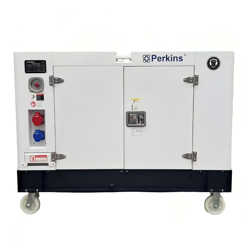 20Kva Perkins Engine Diesel Generator Set Power Plant Soundproof Genset Water Cooled Soundproof 400V 50HZ 60HZ 3Phase Standby Power 22KVA