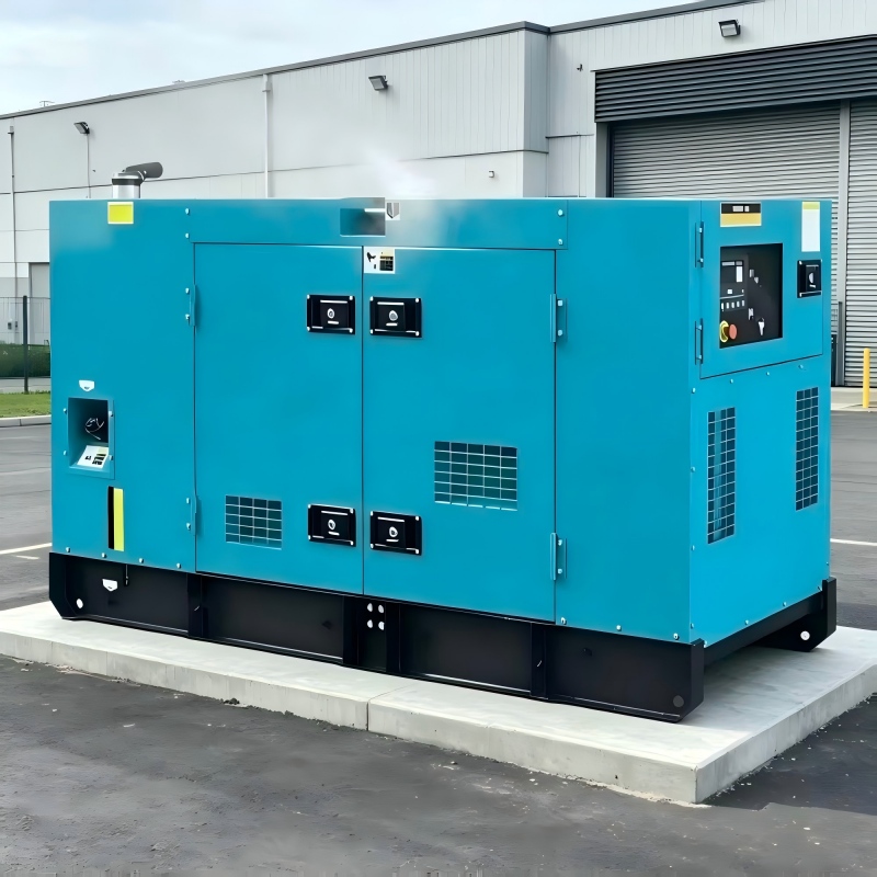 100Kva Perkins Engine Diesel Generator Set Power Plant Soundproof Genset Water Cooled Soundproof 400V 50HZ 60HZ 3Phase Standby Power 110KVA
