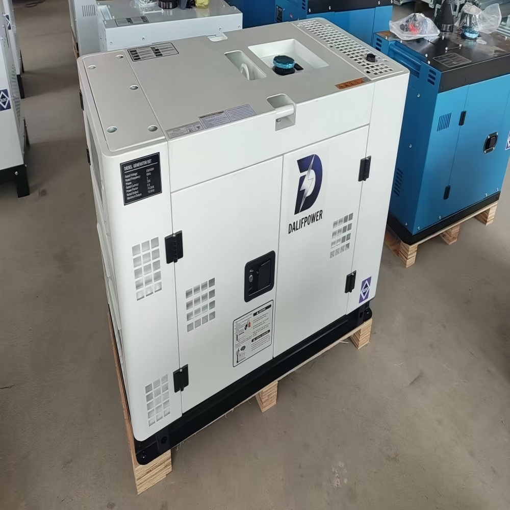 20kva Super Silent Diesel Genset Low Noise 1phase 3phase Portable Diesel Generators Set Generator 220V 380V Backup Power diesel Generator 15kw 3 Phase Single Phase 60hz 50hz