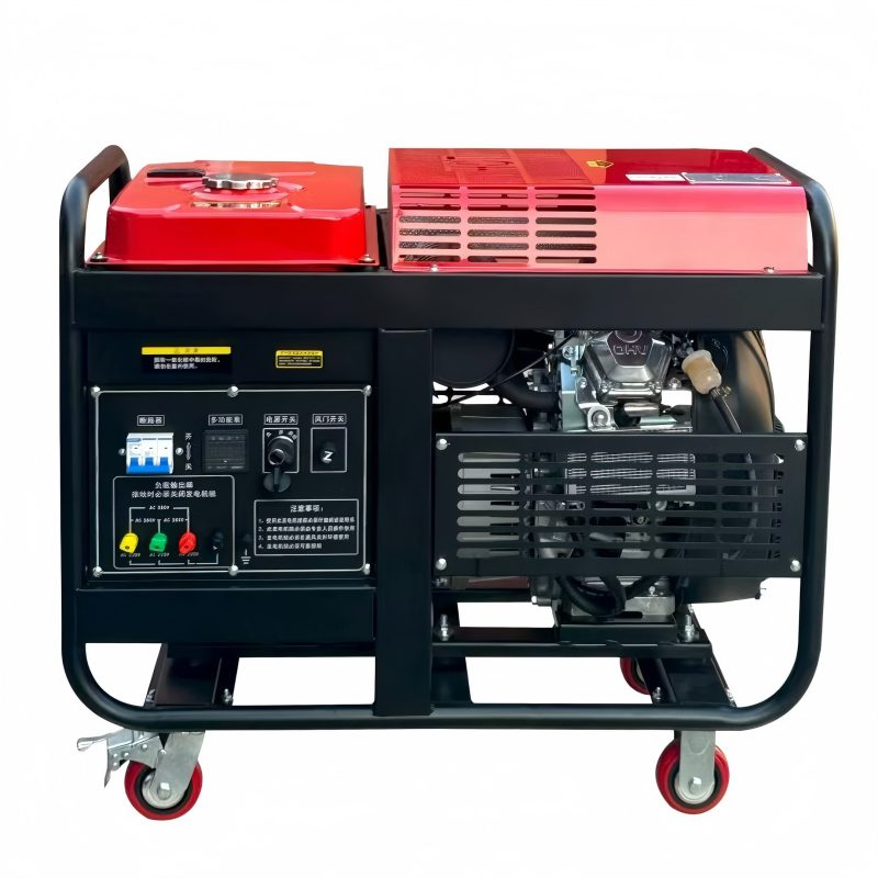 15KW Two cylinders Permanent Magnet Diesel Generator 40L Large Tank 220V/380V  Backup Power diesel Generator 15kw 3 Phase Single Phase 60hz 50hz
