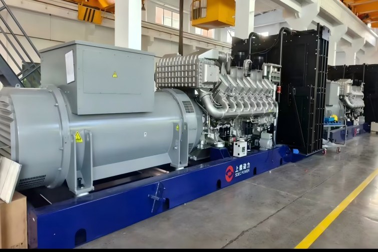 1800KW SDEC Engine Shangchai Diesel Generator Set For Data Center Hotel Hosiptol 380V 400V 480V Back Up Power