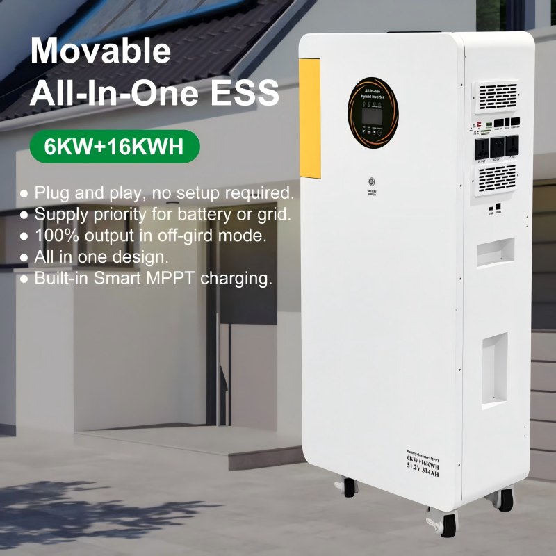 10KWH 15KWH 20KW Battery Lithium Batterie All in One With Built In Inverter Station Power Solar Panels Solar Generators Set