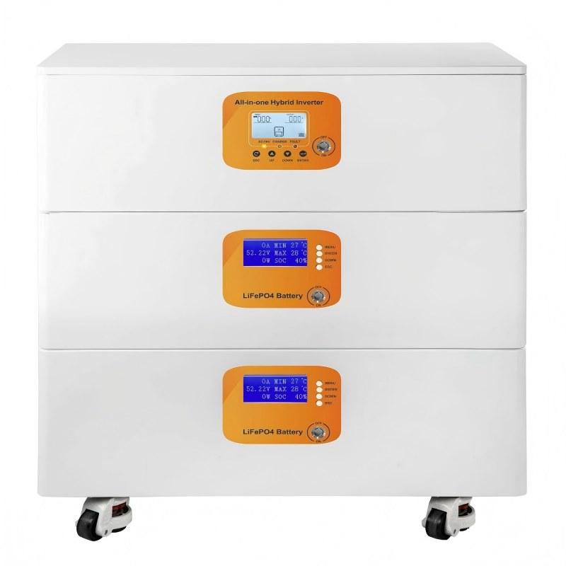 12KW+16Kwh 314Ah Power Plant Stations all in one power Bank Hybrid Generator Set