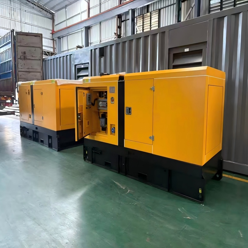 25KVA 50KVA 100KVA 125KVA CNG Generator Set Soundproof Natural Gas Water cooled Cummins Engine CNG Gas Generator Set 500KVA