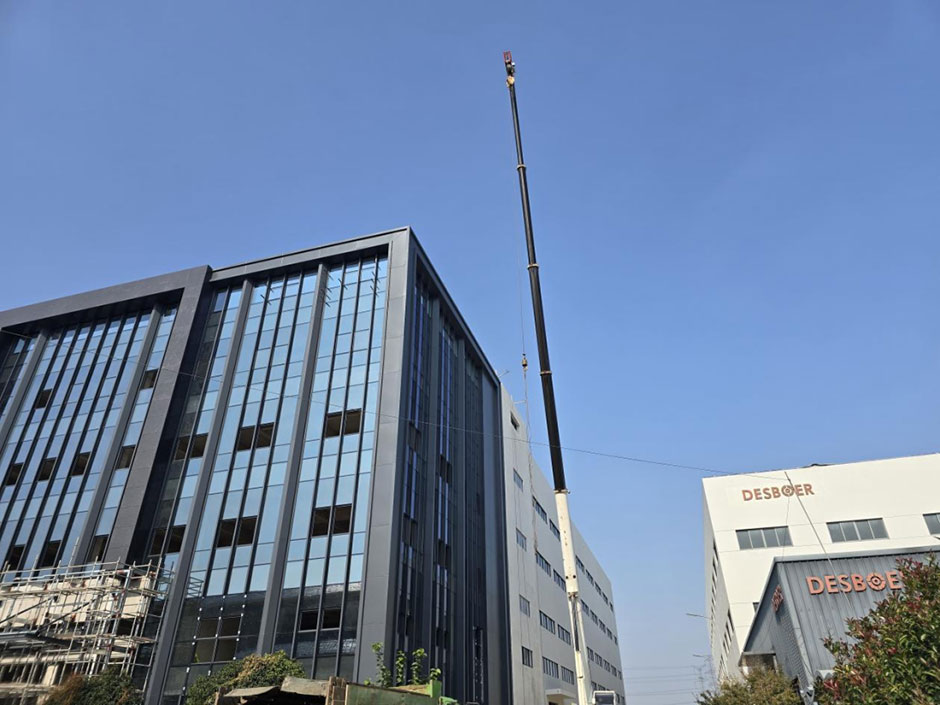 Good News Flash | DESBOER Phase II Plant Facade Successfully Completed, Sprint to Production Fully Accelerated