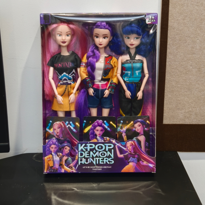 Demon Hunter Squad doll--Big Head with Card