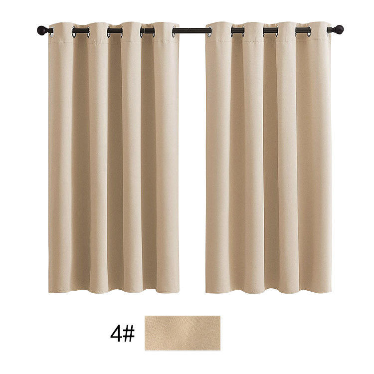 China Factory Cheap Low-price Handles 1 Pieces High Shading Perforated Curtains 140*240 Curtain Wall in Stock