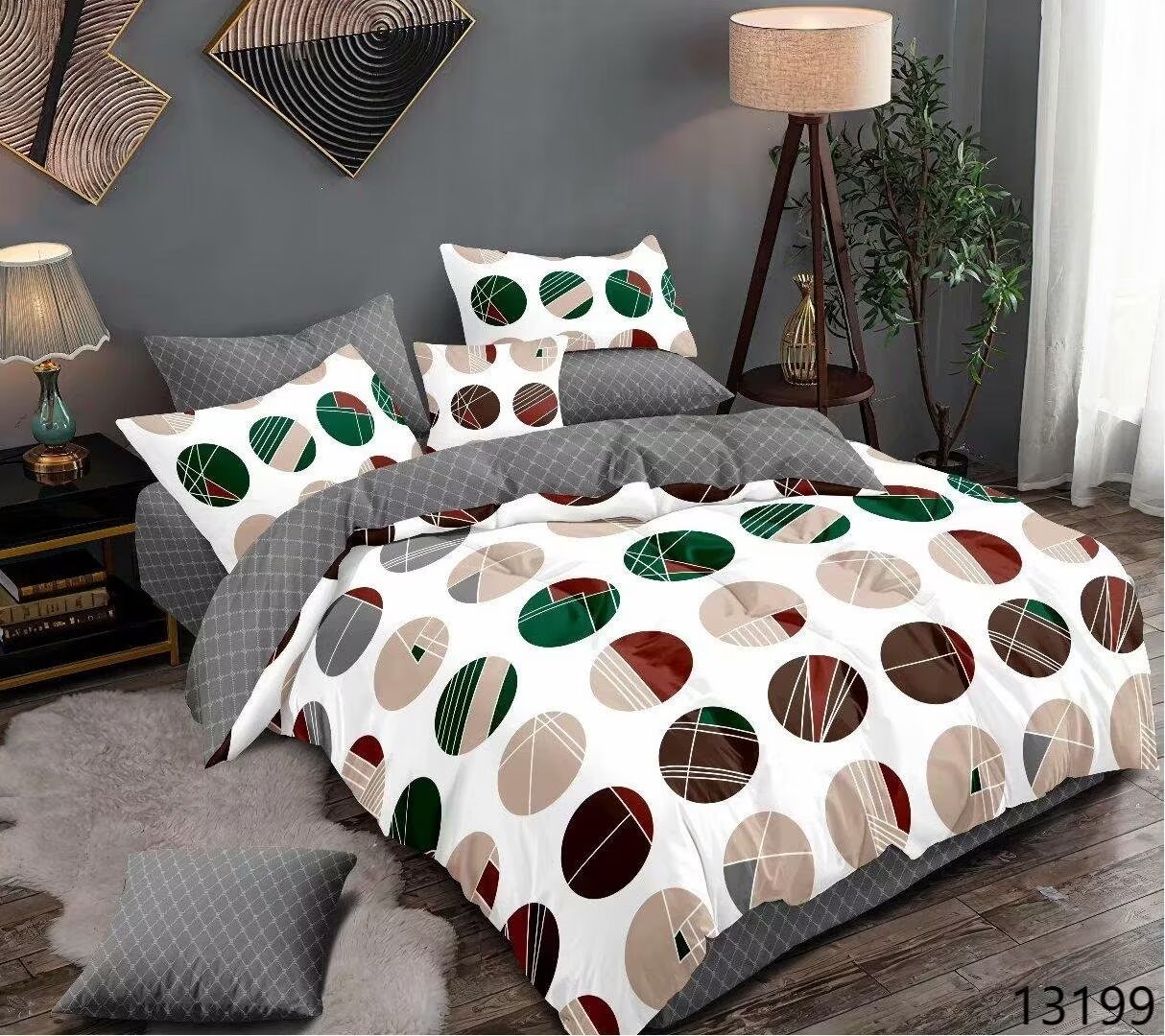 6 Pieces in 1 Set Bed Sheet Sets