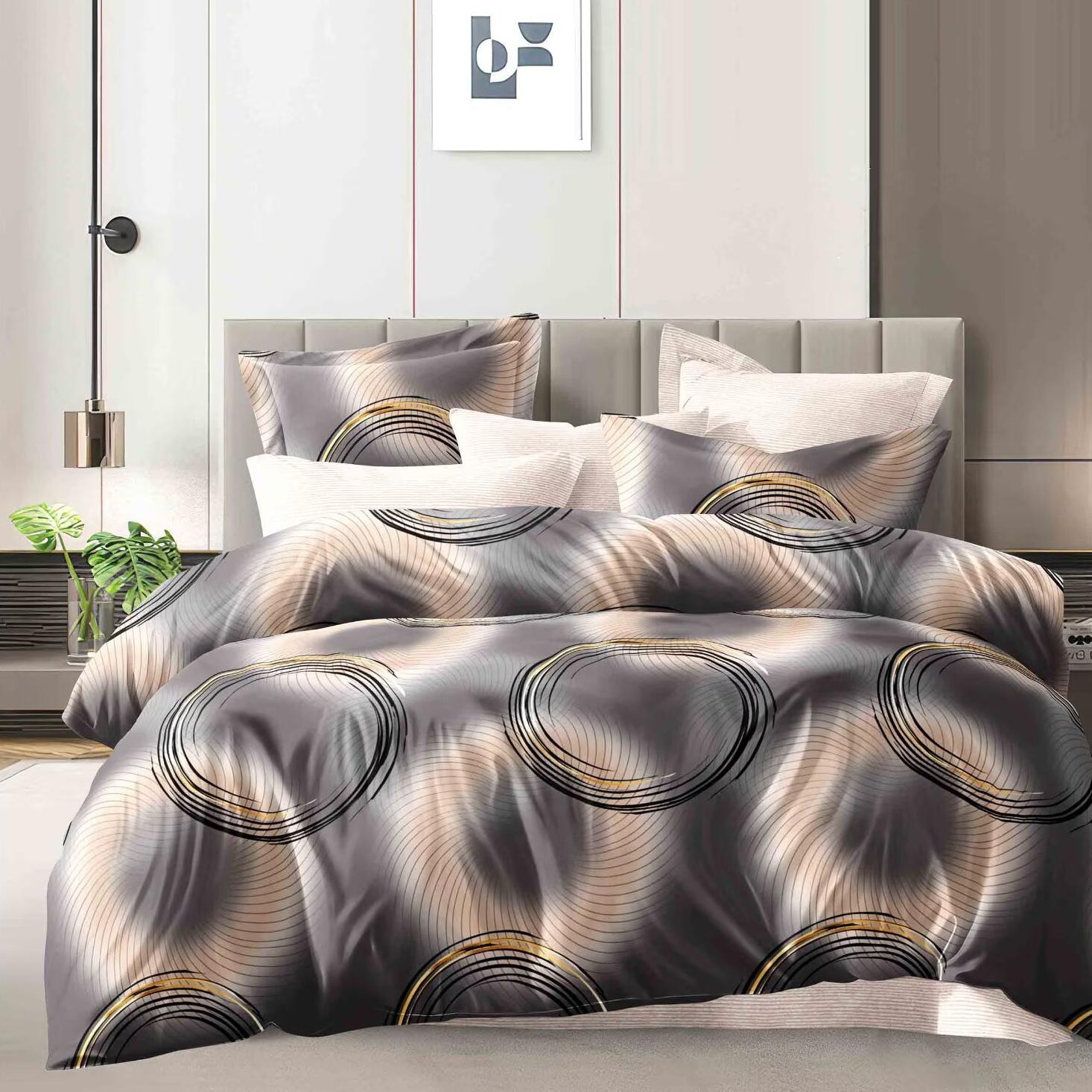 3 in 1 Microfiber Printed  Custom Size Bed Sheet Sets