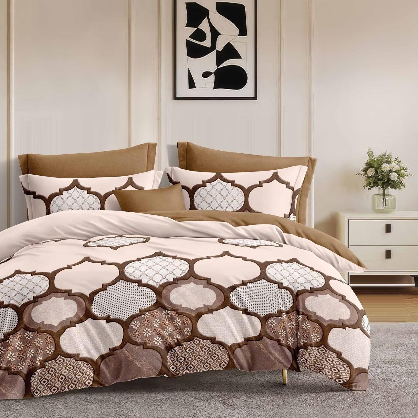 Wholesale Geometry Print Bedding Kit Bedding Sets 4 In 1 Duvet Cover Set