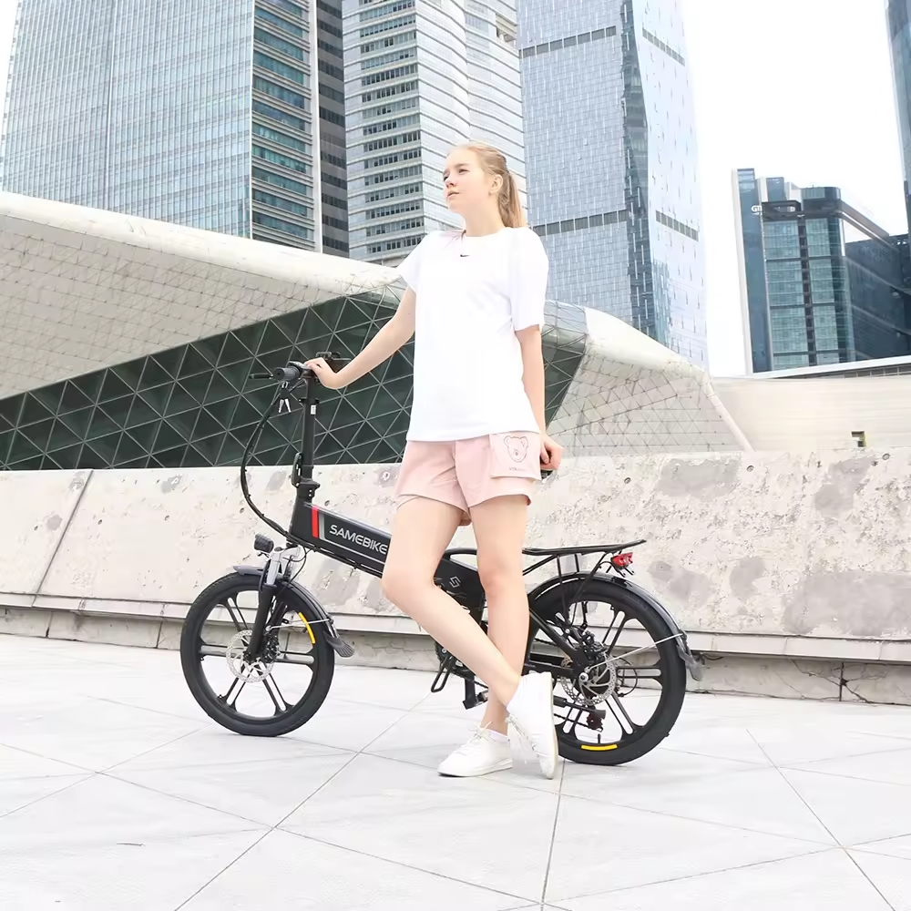 US EU Warehouse Folding Electric Bicycle Ebike