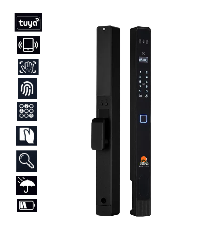 Duiker Slim Outdoor Smart Lock with WiFi Video Intercom