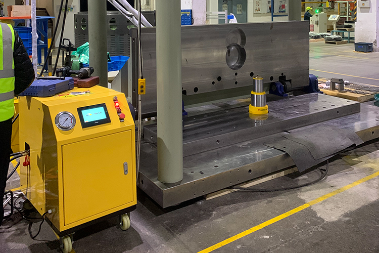 Delivery of multi section cylinders by Tianjin enterprises