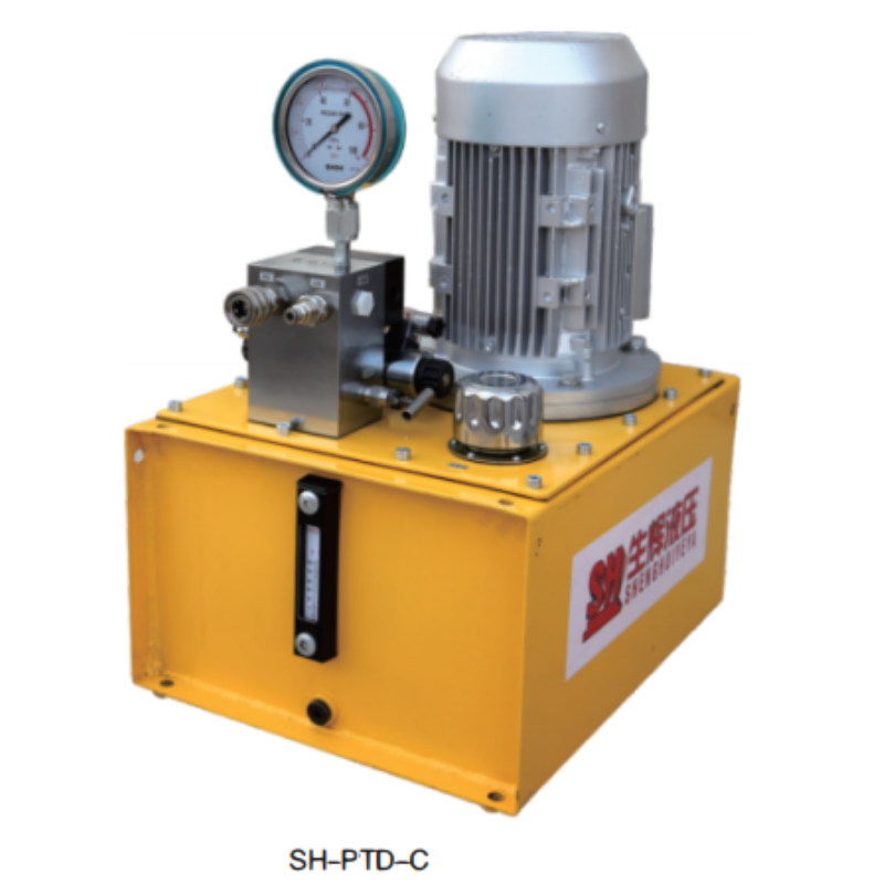 SH-PTD Series Prestressing Intelligent Synchronous Tensioning Pump, Max. Pressure 700bar, Oil Tank Capacity 40L/90L, Motor Power 2.2/5.5kw