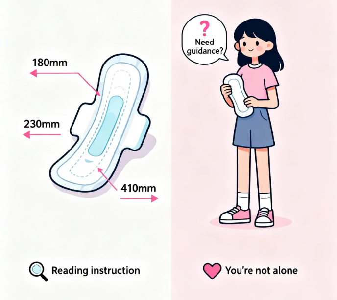 Sanitary Pads Sizes Guide: From Light Flow to Heavy Protection