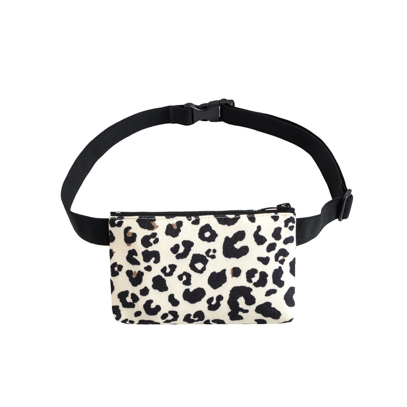 Panther pattern insulin pump waist belt bag