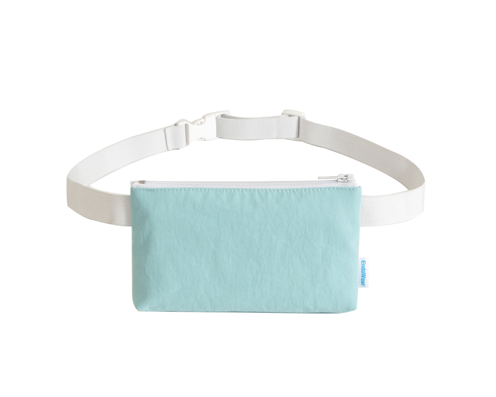 Blue color insulin pump waist belt bag