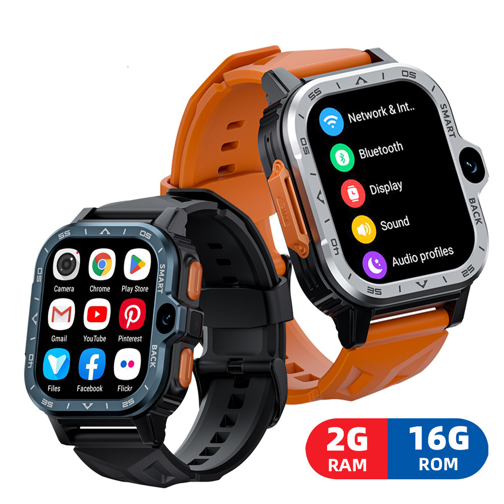 APPLLP 4 MAX Smart Watch Phone - Full Network Coverage, SIM Card Supported, WiFi & Video Calling