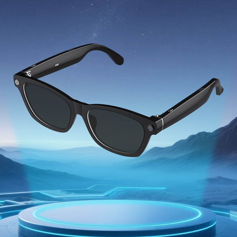 Smart Glasses with 50MP Camera & Video Recording, Noise Reduction, AI Recognition, Translation Function, Long Battery Life & Bluetooth Connectivity