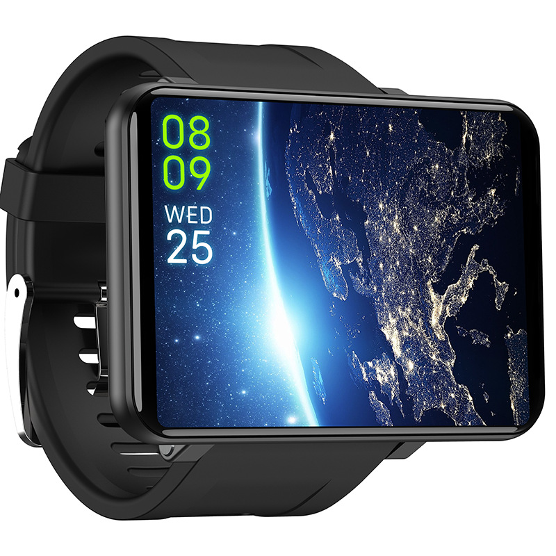 4G Smart Watch for Men Women - Large Screen Android Smartwatch with SIM Card Slot, GPS Navigation & Call Function, Fitness Tracker for Outdoor Sports, Long Battery Life