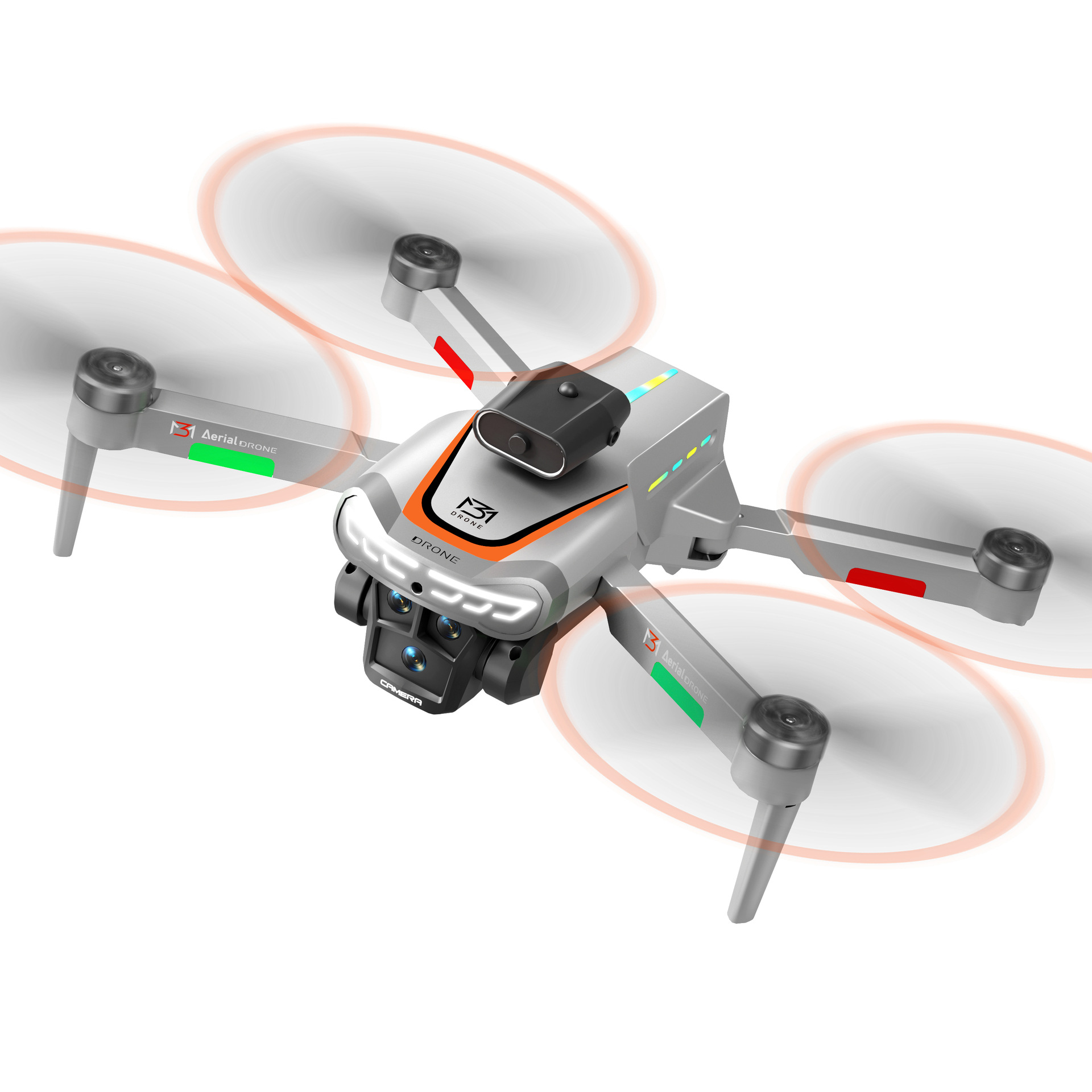 Professional HD Aerial Drone with 4.3" Screen - Brushless Motor, Long Flight Time RC Quadcopter