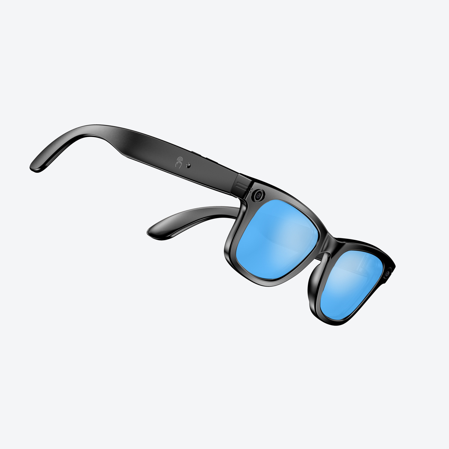 AI Interactive Smart Glasses with Photo/Video/Recorder - Bluetooth Call, Local Music, W20 Low-Power Chip, 35g Comfort Fit