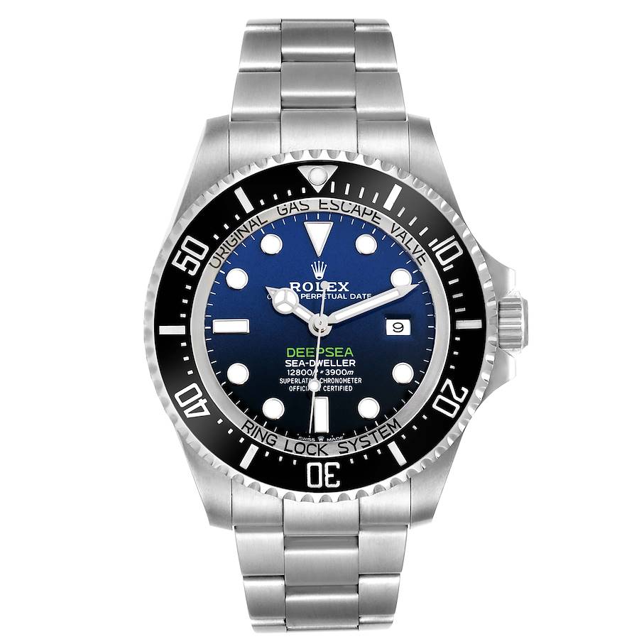 Replica Rolex Seadweller Deepsea 44 Steel Cameron D-Blue Mens Watch 126660