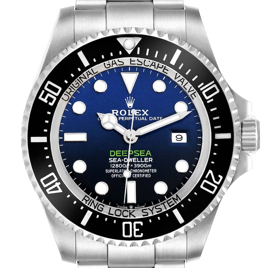 Replica Rolex Seadweller Deepsea 44 Steel Cameron D-Blue Mens Watch 126660