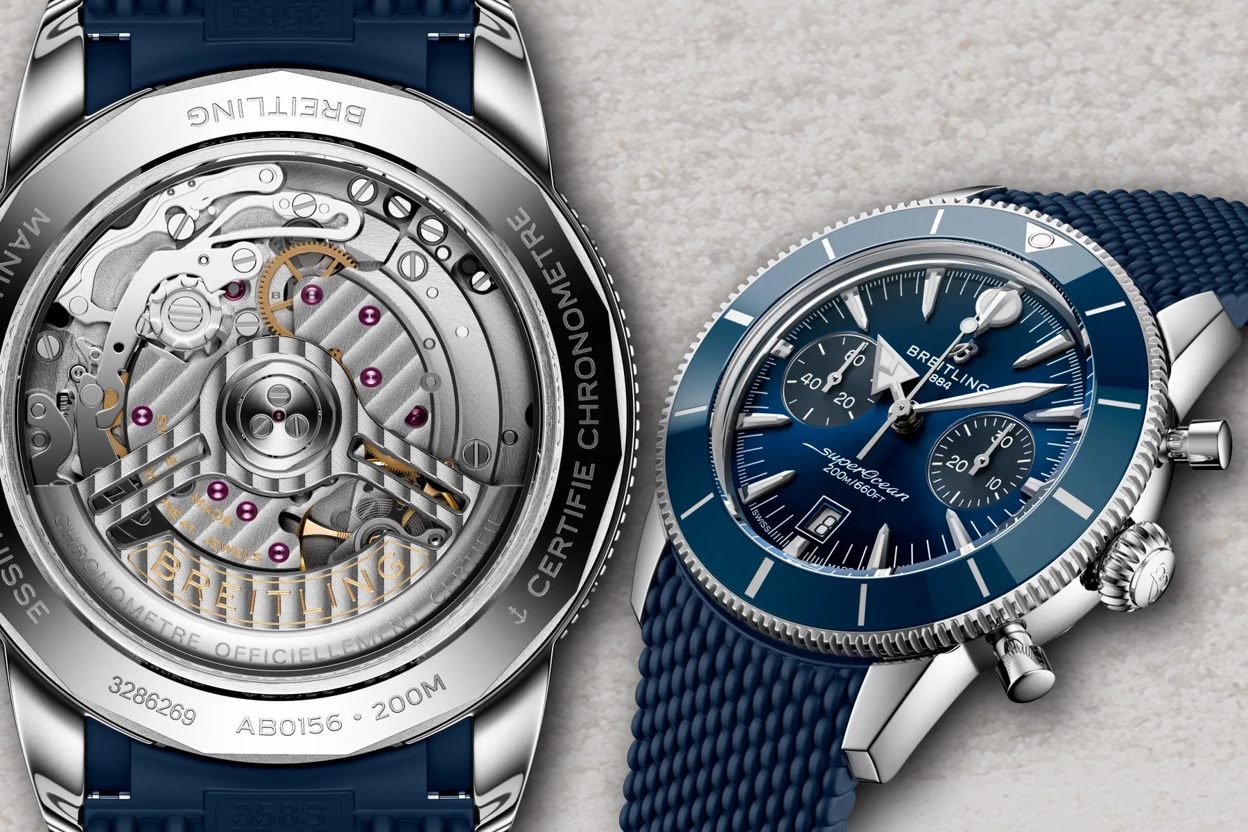 2025 Replica Breitling SuperOcean Heritage B01 Chronograph 42