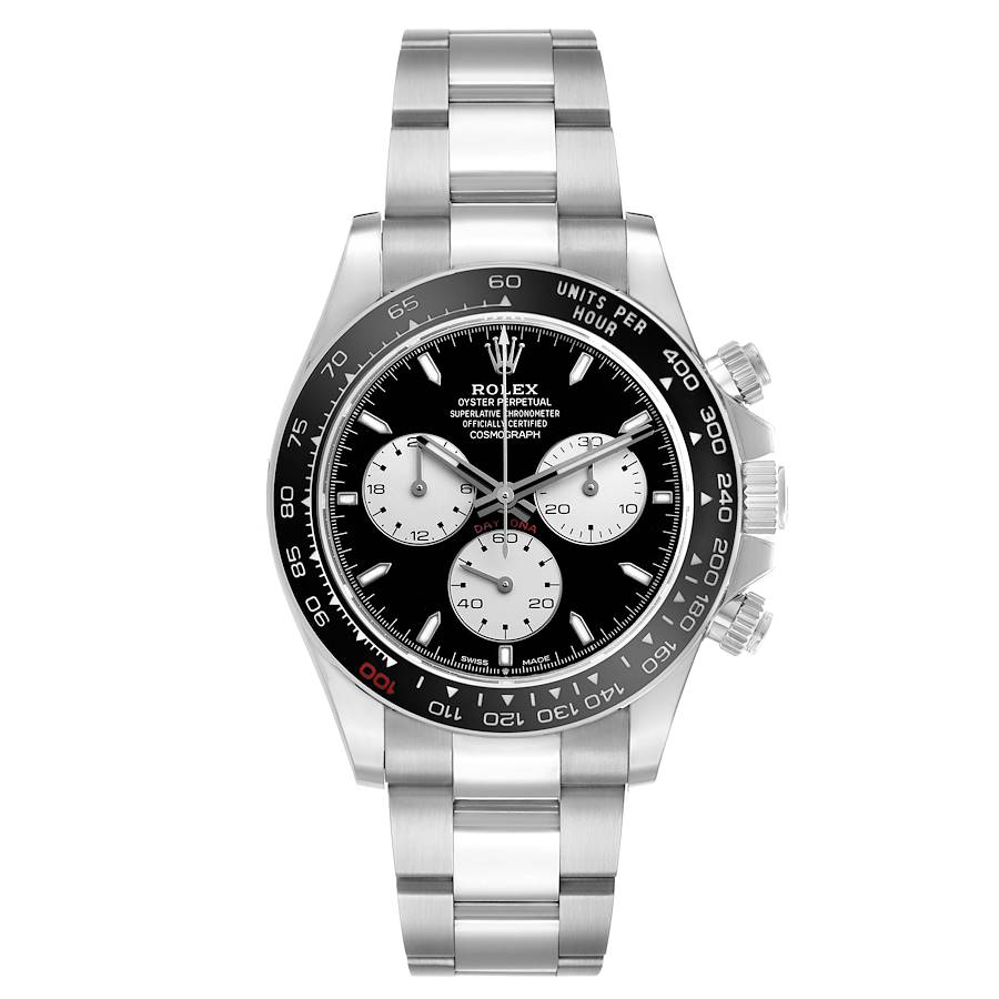 Replica Rolex Daytona Le Mans White Gold Black Dial Mens Watch 126529LN Box Card