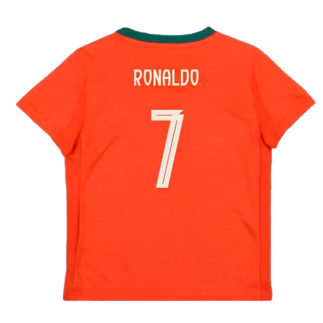 2025-2026 Portugal Home Mini Kit Ronaldo 7
