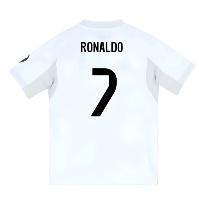 2025-2026 Real Madrid Home Youth Kit Ronaldo 7