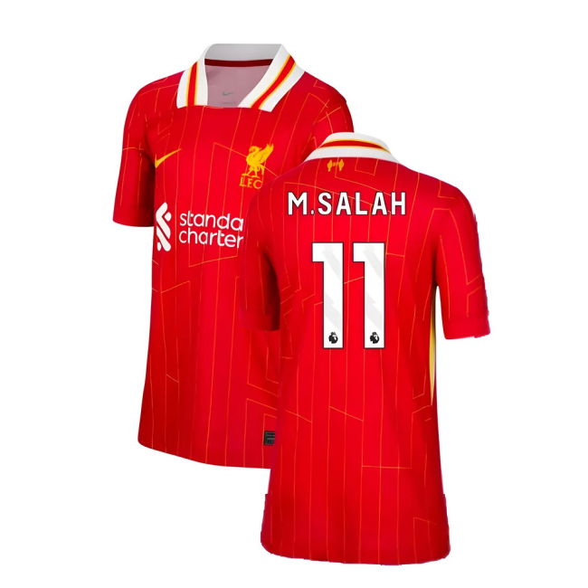 2024-2025 Liverpool Home Shirt Kids M.Salah 11