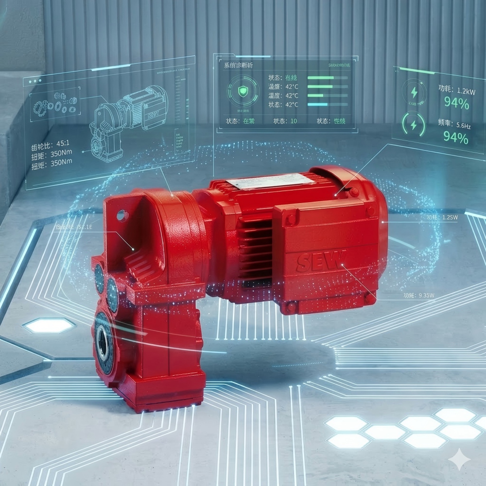 Parallel-shaft gearmotors: compact and powerful