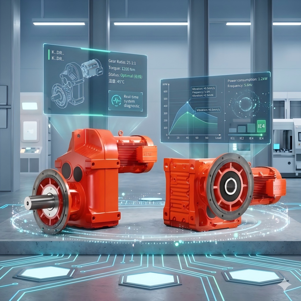 Gearmotors for agitators