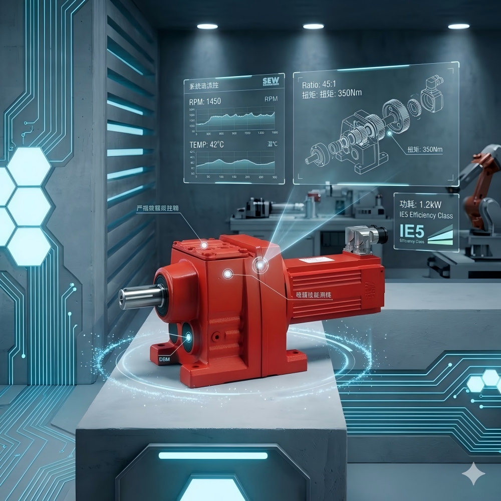 Helical servo gearmotors R..CMP..