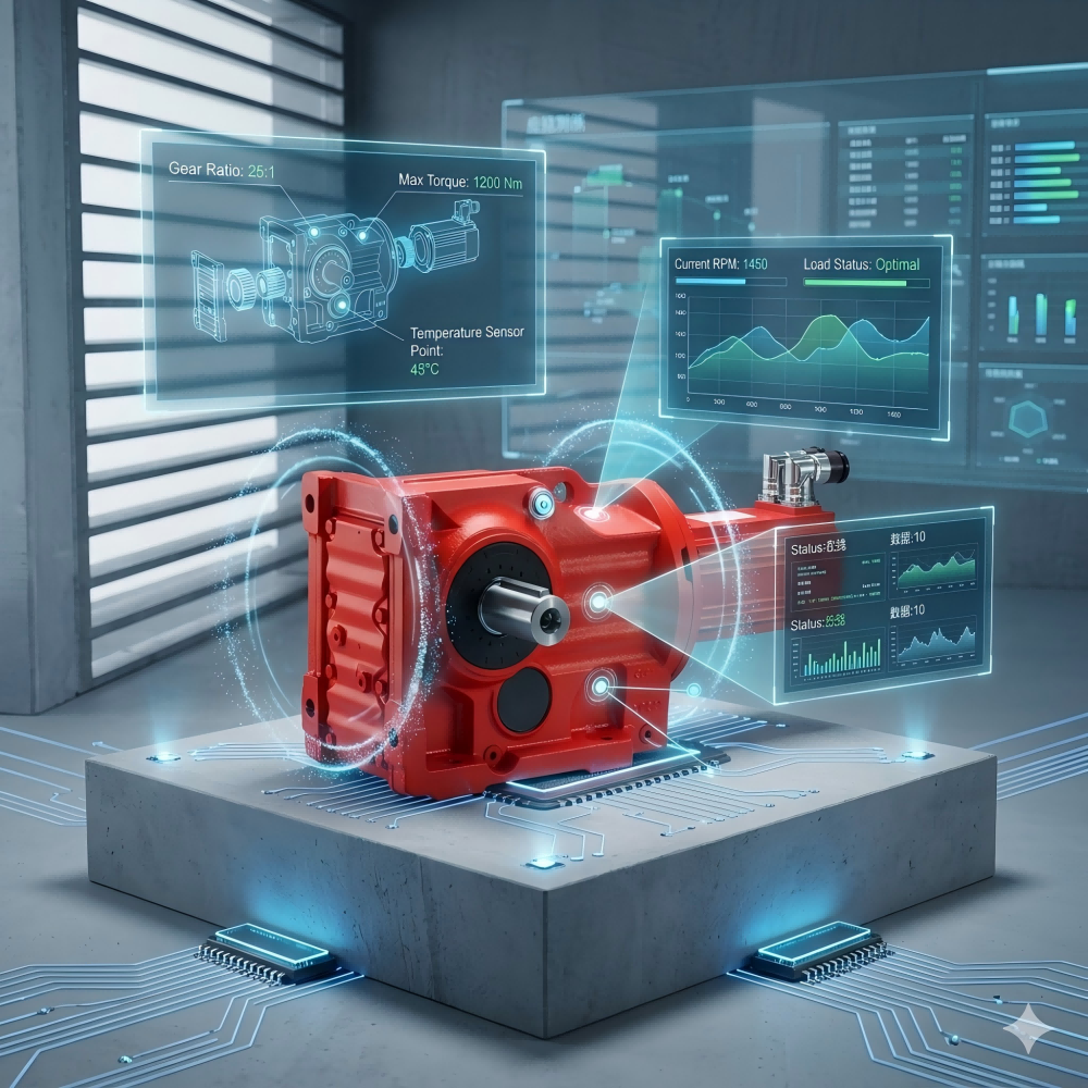 Helical-bevel servo gearmotors K..CMP..